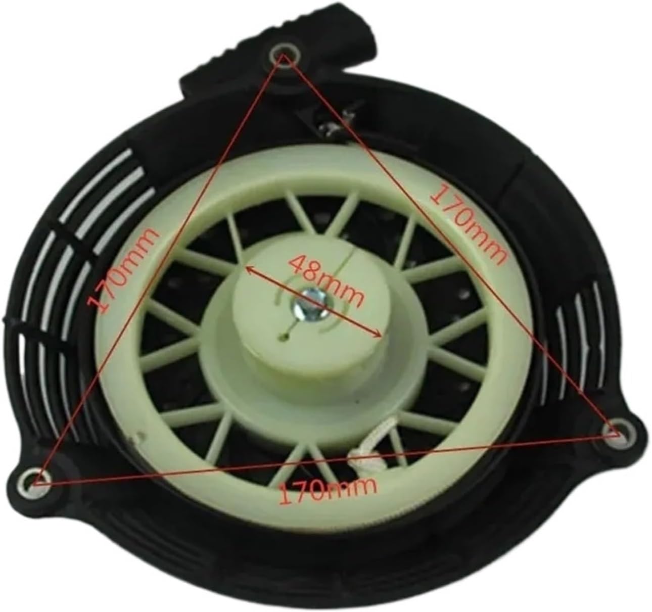 Recoil Starter Fit for GXV160 1P61 Engine Lawn Mower Brush Cutter Pull Start Rewind Starter