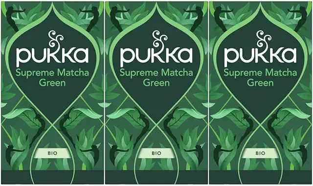 Bio-Grüntee Supreme Matcha Green Teebeutel 3er Pack - 60 Beutel