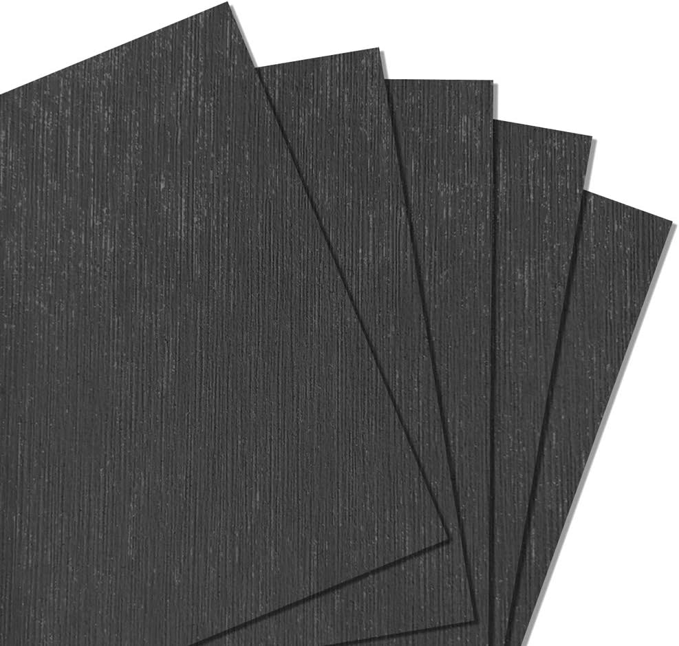 Gray Brushed Textured Iron On Vinyl Surface 3D Effect Heat Transfer Vinyl HTV Bundle Wiredrawing PU for T Shirts,Cotton Fabric,DIY Your Own Clothes, 12x10 Inch,5 Sheets