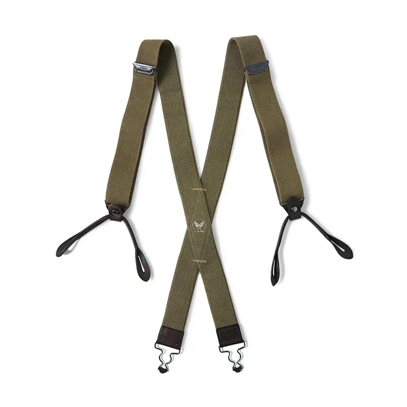 Tirantes Tirantes elásticos en forma de X for pantalones cargo y jeans para hombre