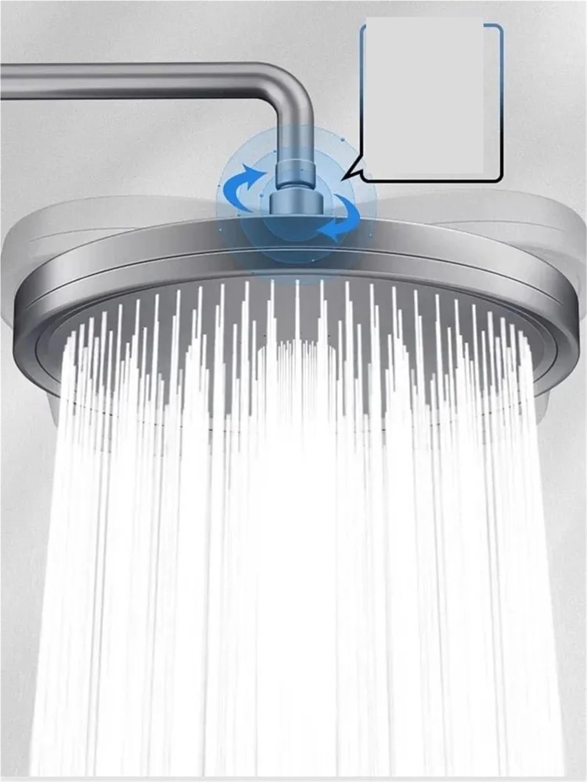 Cabezal de ducha de lluvia de alta presión, flujo de agua ajustable, fácil instalación, lujosa experiencia de lluvia, accesorios de regadera de baño (color 3)