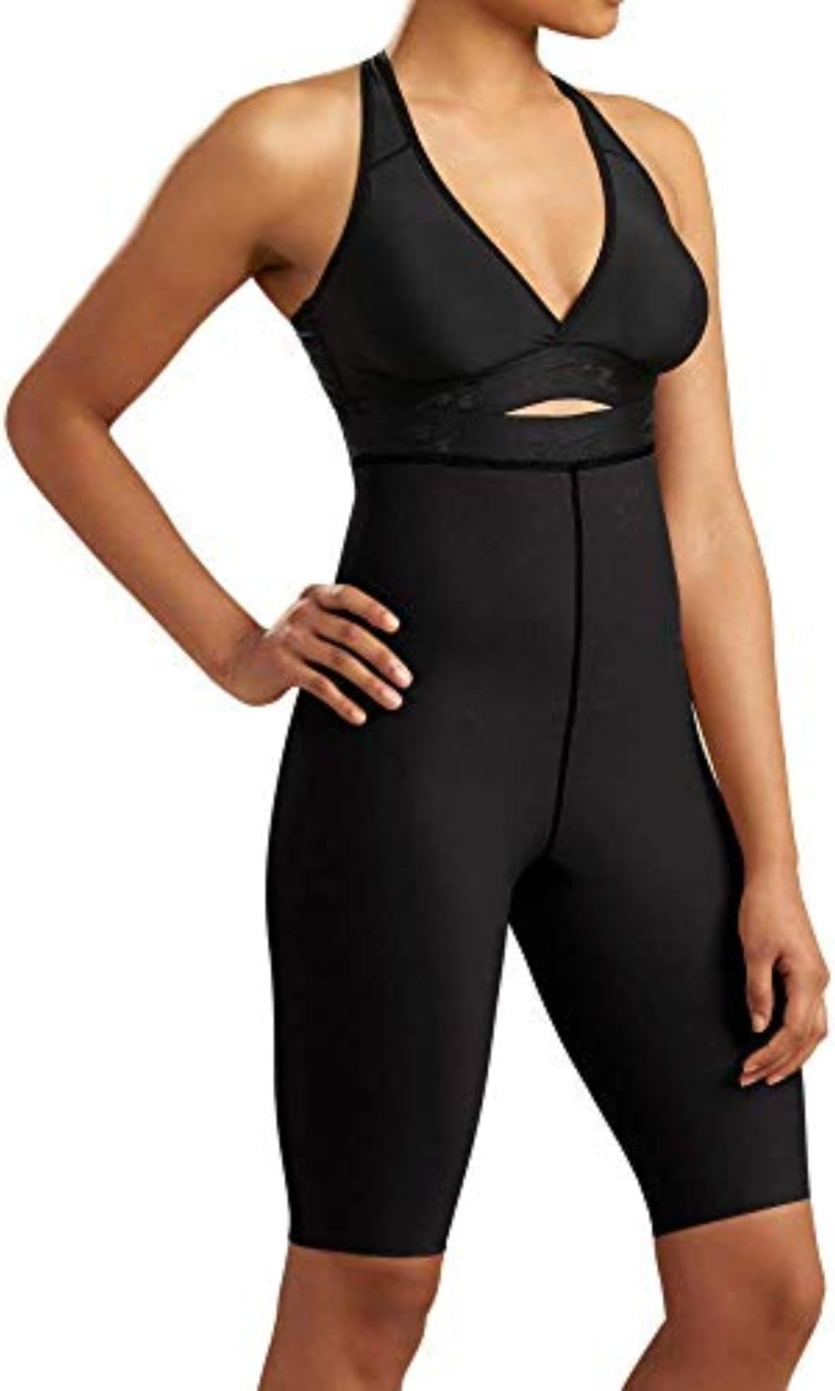 LGS2 Stage 2 Recovery High-Waist Zipperless Girdle, Short Length Post-Surgical Girdle for Women