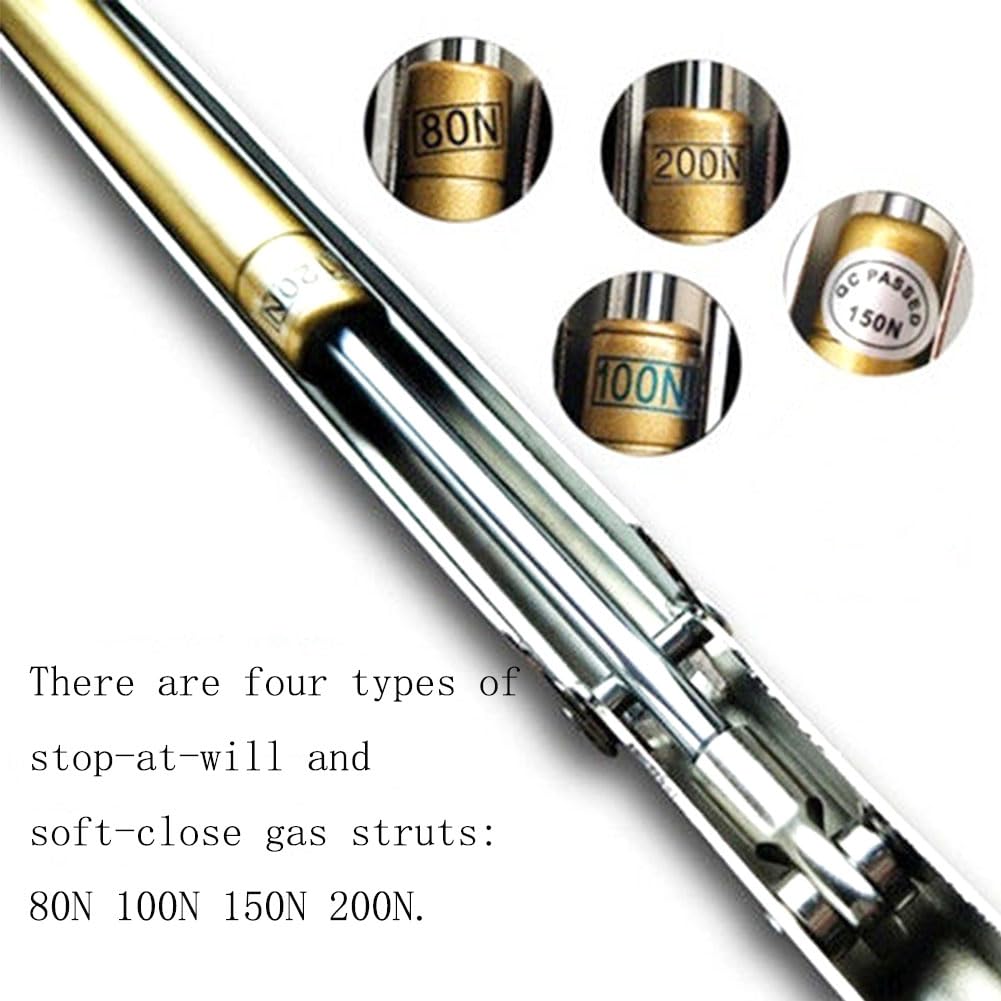Stück Soft-Close-Deckelstützscharniere, Hochleistungs-Gasdruckfedern 80 N/100 N/150 N/200 N Mit Sicherheitsgasfeder Hydraulikstange Mit Pufferdampfer Fur Box 90102149 Stück Soft-Close-Deckelstützscharniere, Hochleistungs-Gasdruckfedern 80 N/100 N/150 N/200 N Mit Sicherheitsgasfeder Hydraulikstange Mit Pufferdampfer Fur Box 90102149