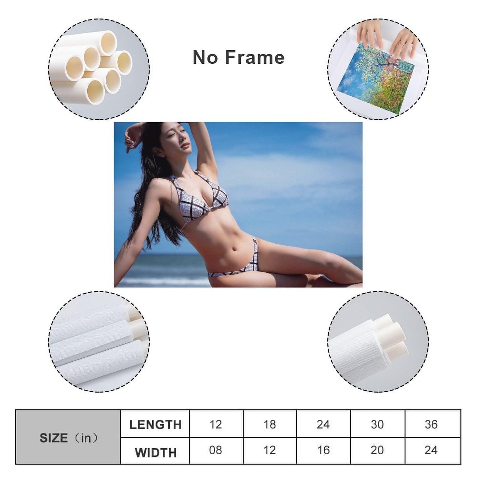 【未開封】斎藤恭代　タペストリー　布ポスター　B1サイズ　⑤ 新品未使用】斎藤恭代 タペストリー(B1ビッグサイズ)／ポスター