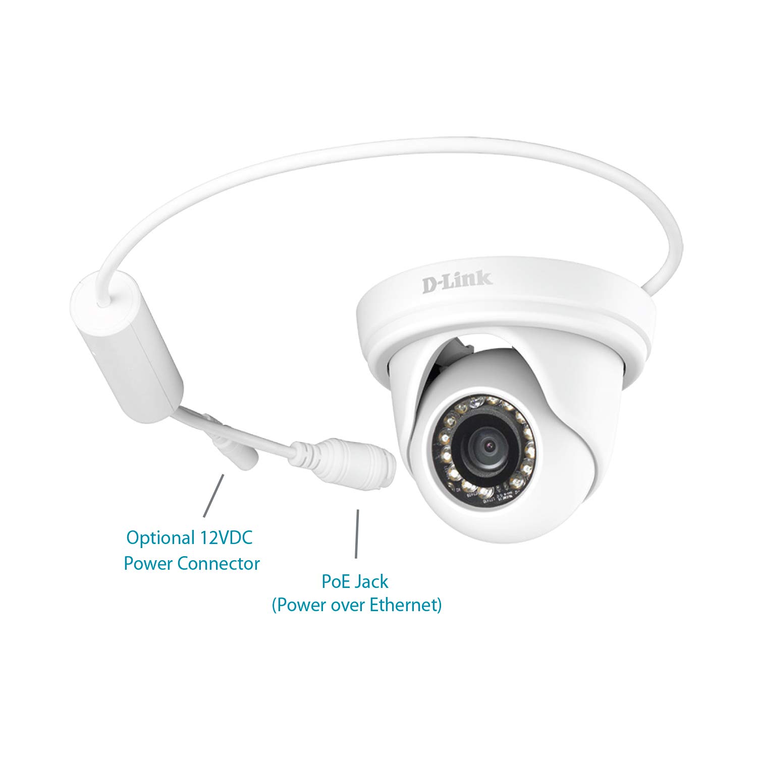 Amazon.com: D-Link Vigilance Full-HD Mini Dome Camera, White (DCS