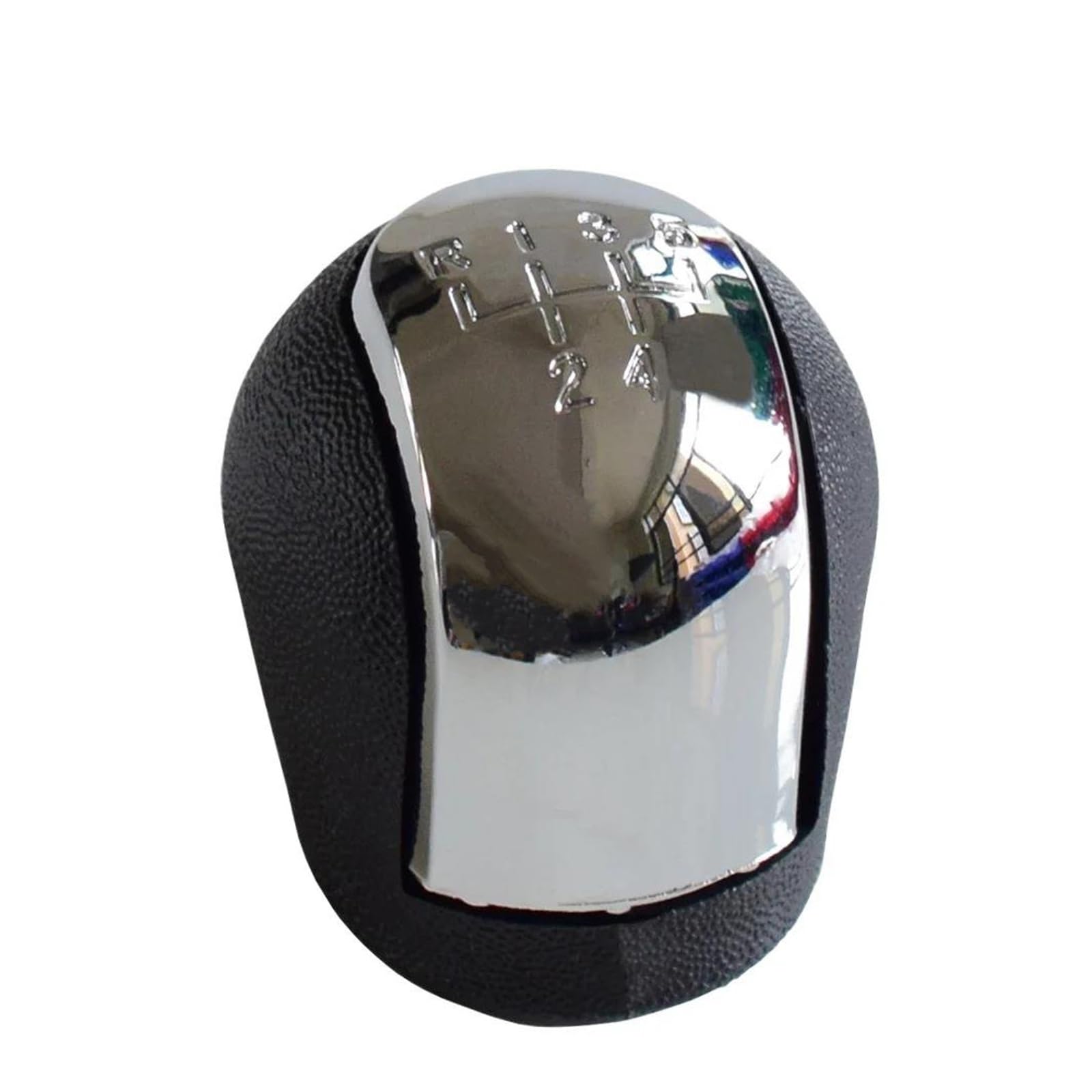 ZYINCEN Speed Gear Shift Knob for Opel for Vectra C 2002-2005 Car Shift Gear Knob Lever Replace(Light Silver,B)