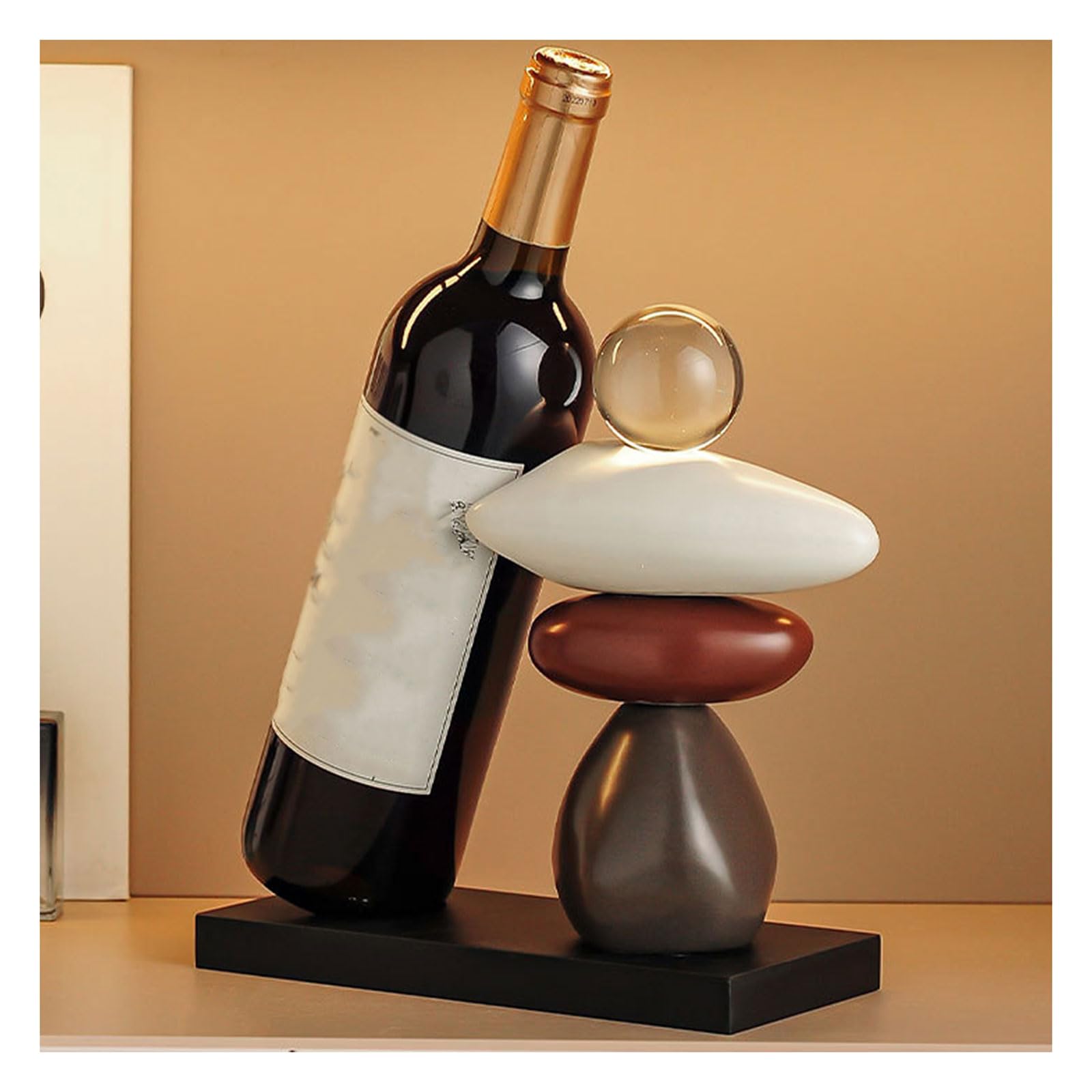 Porte-bouteille de vin pour bar et cuisine support moderne décoration de table