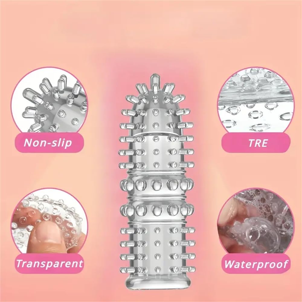 Ensemble de 4 pièces de couvre-doigts en silicone, un beau cadeau pour les femmes