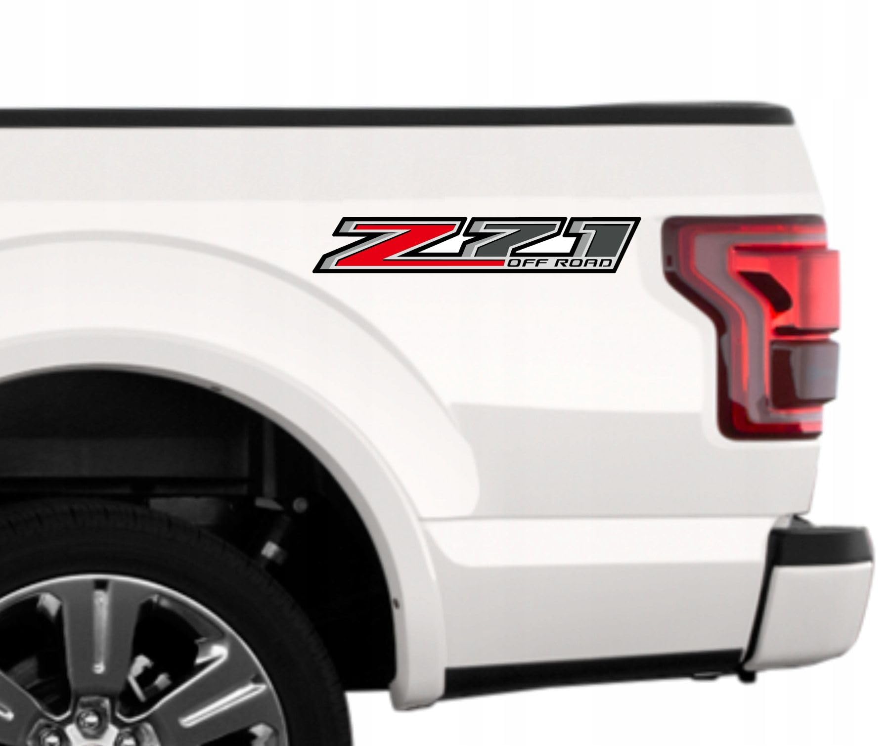Z71 Offroad Decals Stickers for Chevy Silverado Z71 2001-2006 Bed Side 1500 2500 HD 01-06 (Set of 2 Premium Decals
