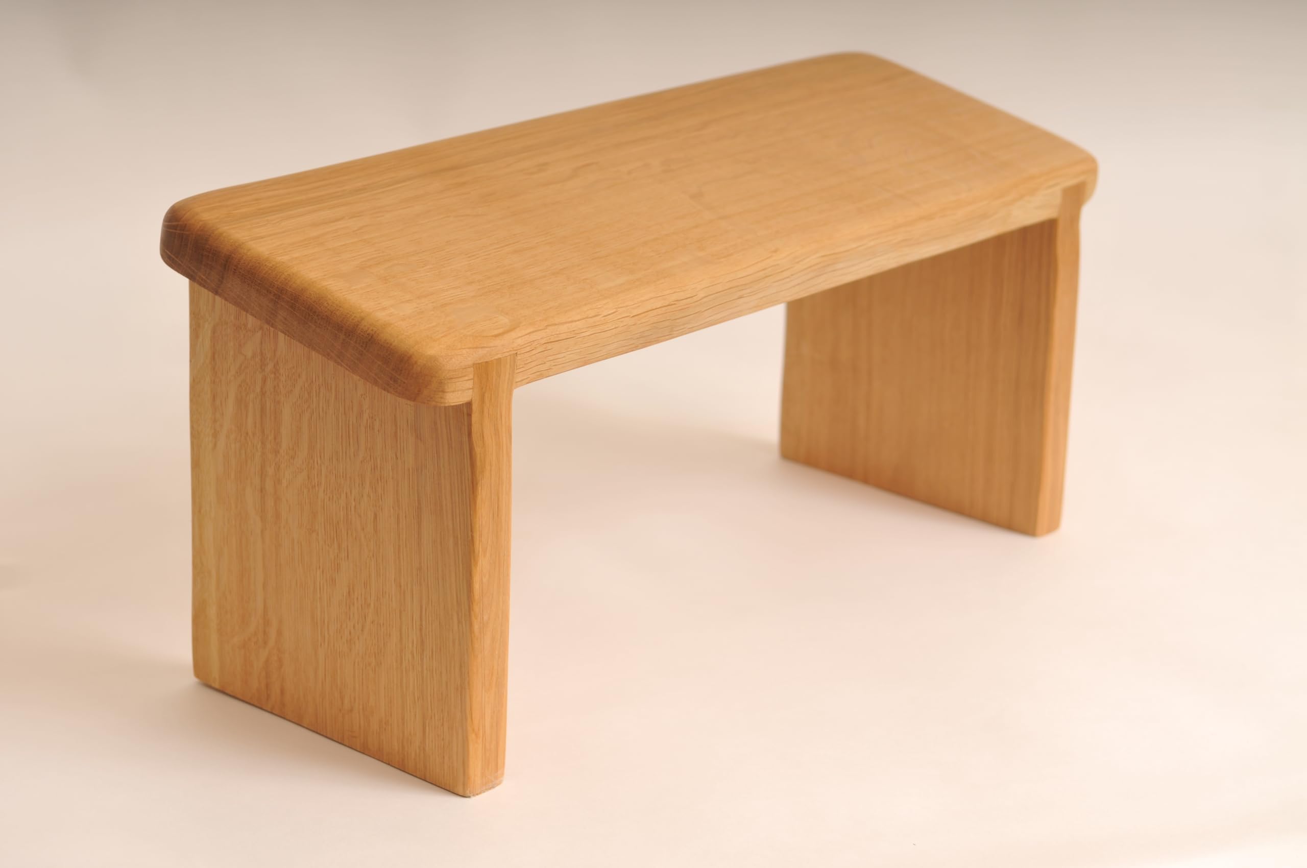 Fixed leg Meditation Bench (Extra Tall, Natural oil)