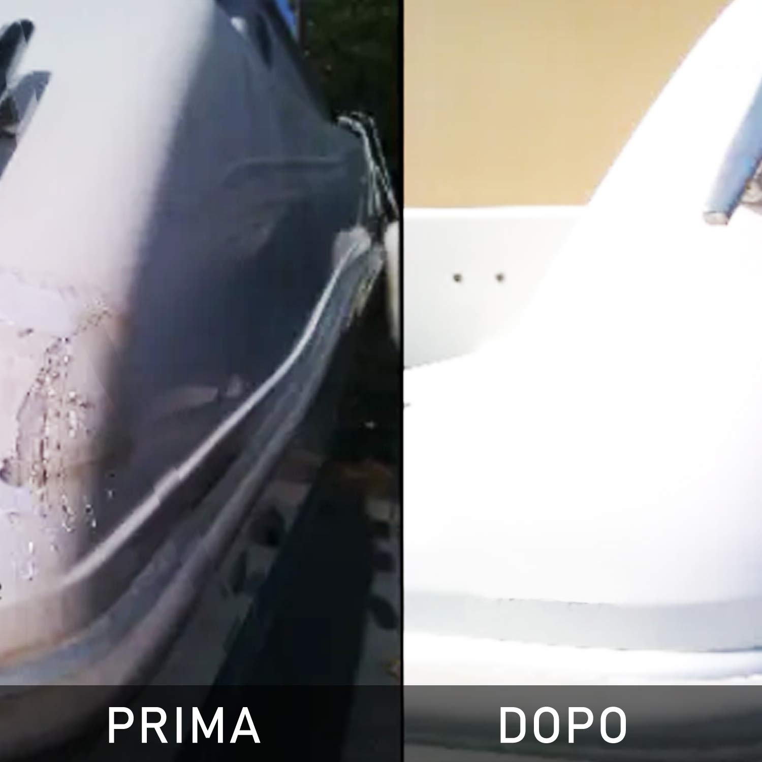 Gelcoat paraffinato bianco bicomponente con catalizzatore 5 kg per nautica barche stampi camper | con catalizzatore 5 kg per nautica barche stampi camper