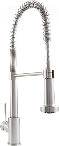 Miniatura 5 de ZLINE Apollo - Grifo de cocina en níquel cepillado (APL-KF-BN)