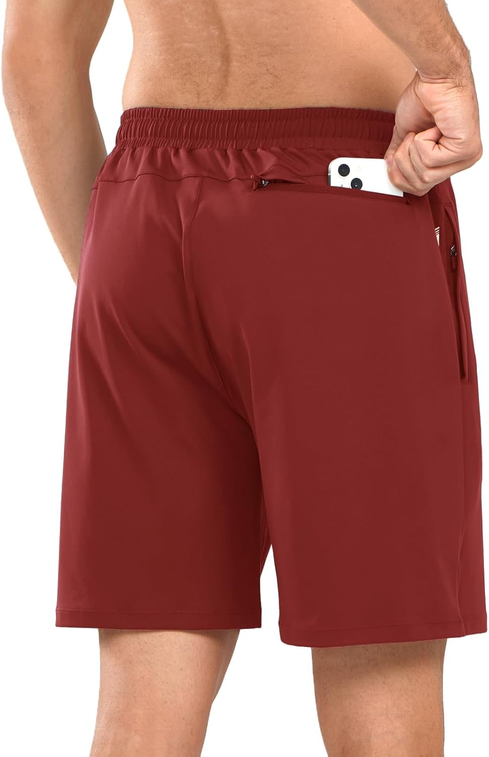 NORTHYARD Men's 7" Gym Shorts Knit Athletic Tennis Shorts for Men with Zipper Pockets for Workout Athletic Training - Image 6