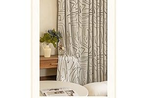 JiHe Pocket Bohemian Style Geometric Curtains