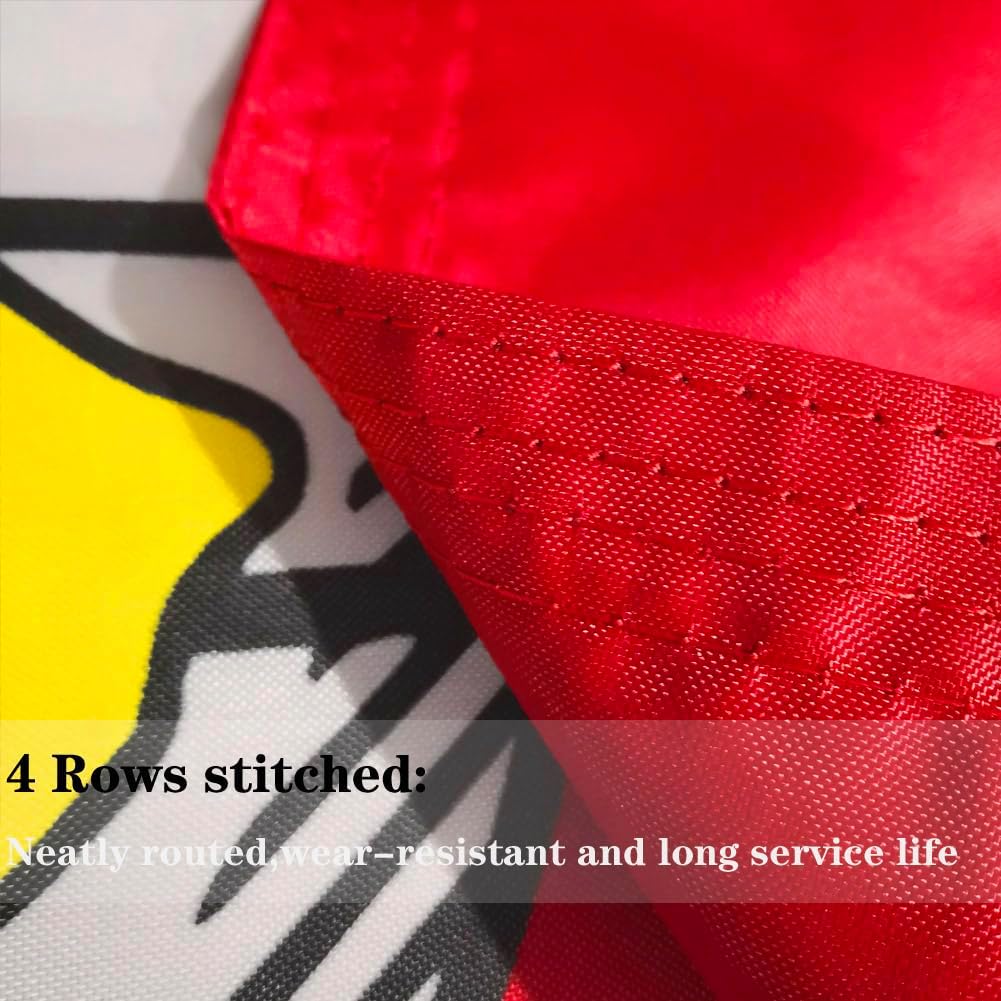 Jayus Double Sided US Marine Corps Military Flags 2x3 FT Outdoor - Vivid Colors 220D Marine Corps Flag Banner with 2 Grommets - Image 5