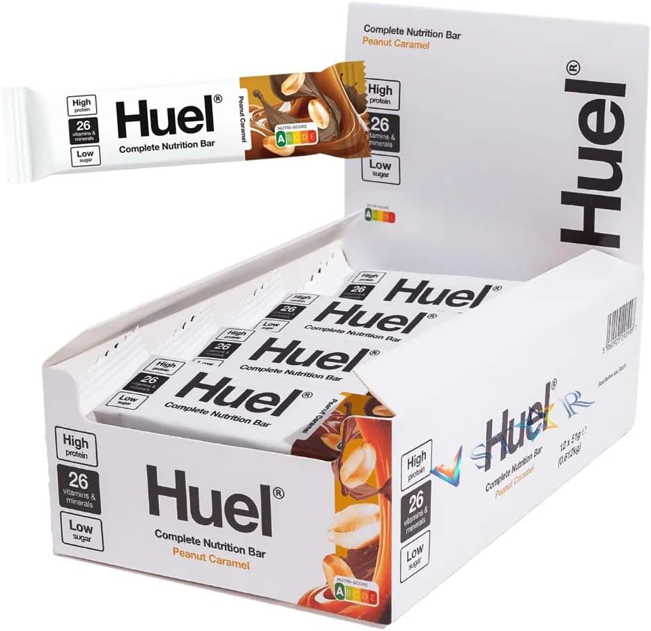 Huel Complete Nutrition Vegan Peanut Caramel & Chocolate Caramel