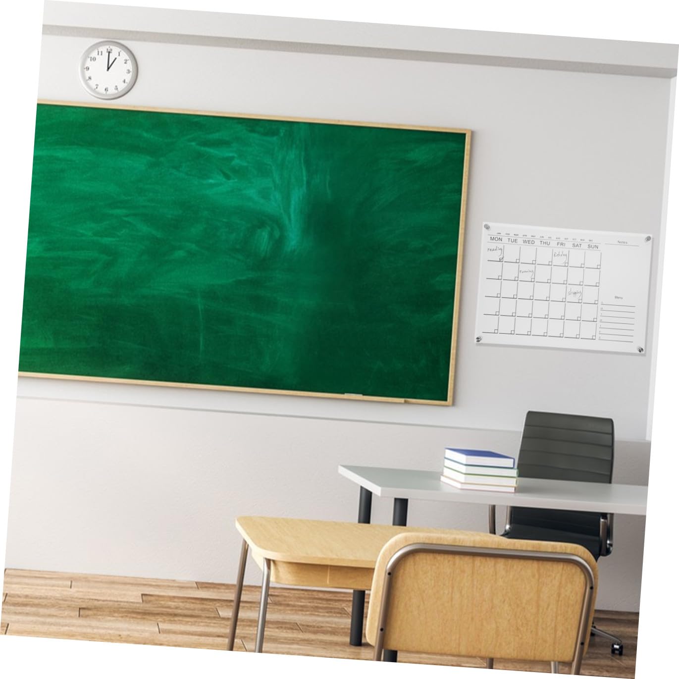 Acryl Wochenplanungstafel zum Aufhängen, Transparente Wandtafel