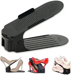 LIZKO Kit 20 Organizador de Sapato Saltos Tênis com Regulagem de Altura