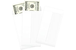 Efficient Budget Envelopes: 3.5 x 6.5 Inches Cash Envelopes for Hassle-Free Organization