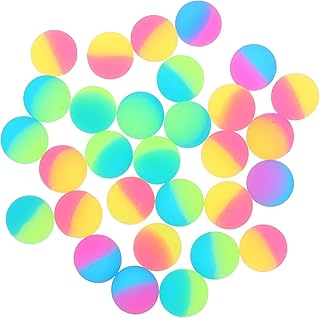 BESPORTBLE Plastic Balls 30pcs Ball Pit Balls Mini Plastic Balls, Colorful Plastic Balls Pool Pit Balls for Toddlers Kids Birthday Party Decorations Balls for Ball Tent Ball Pit Balls