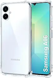 Capa para Samsung [Galaxy A06] Capinha Premium Ultra Slim [Protege Camera] Transparente Anti Impacto e Resistente, Anti Riscos, Leve com TPU Reforçada e Design Elegante (6.7" Polegadas)