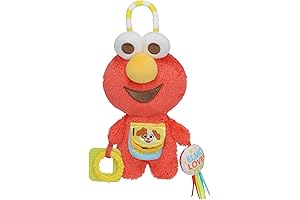 KIDS PREFERRED Sesame Street Elmo Activity Toy – A Delightful Companion for Curious Babies