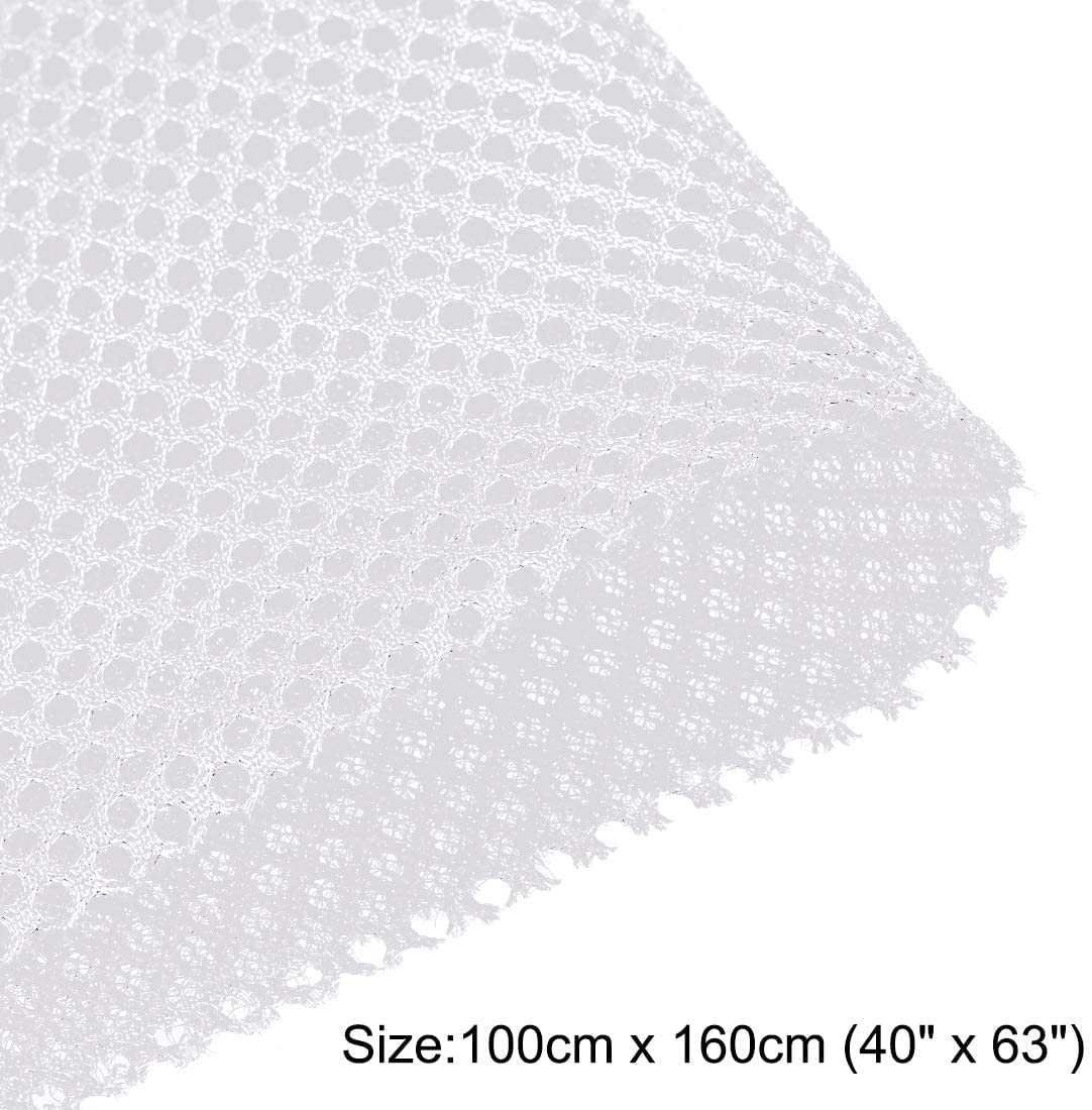 XYWHPGV White Speaker Mesh Grill Cloth Stereo Box Dust Proof Audio Cloth 100cm x 160cm 40inch x 63inch(Bf5e1 11e9d f3fb6 542d3 3bcfa f604a