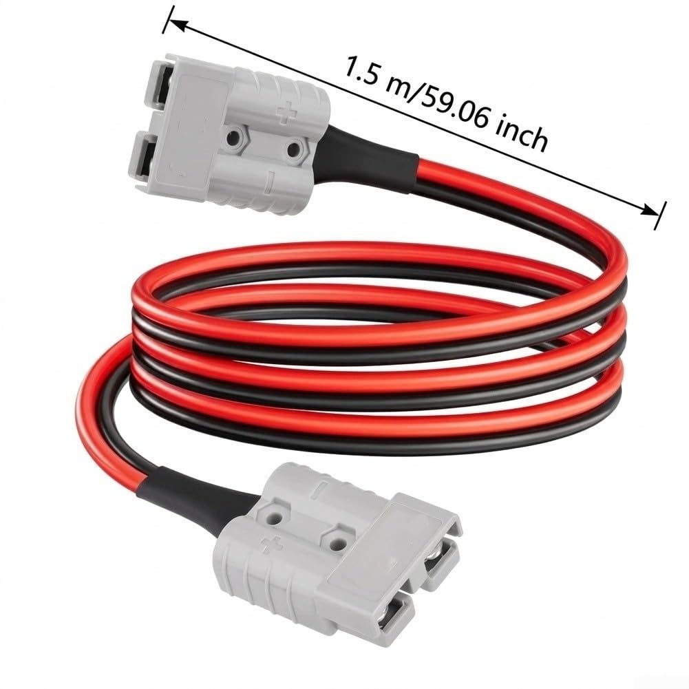 Cable para alargador 50A 1.5m para Sistemas Solares Cable para