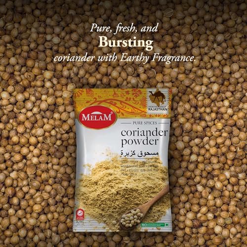 Melam Fresh & Aromatic Coriander Powder (500g) | Dhania Powder with No Added Flavours, Preservatives, or Artificial Colours - Image 3 thumbnail