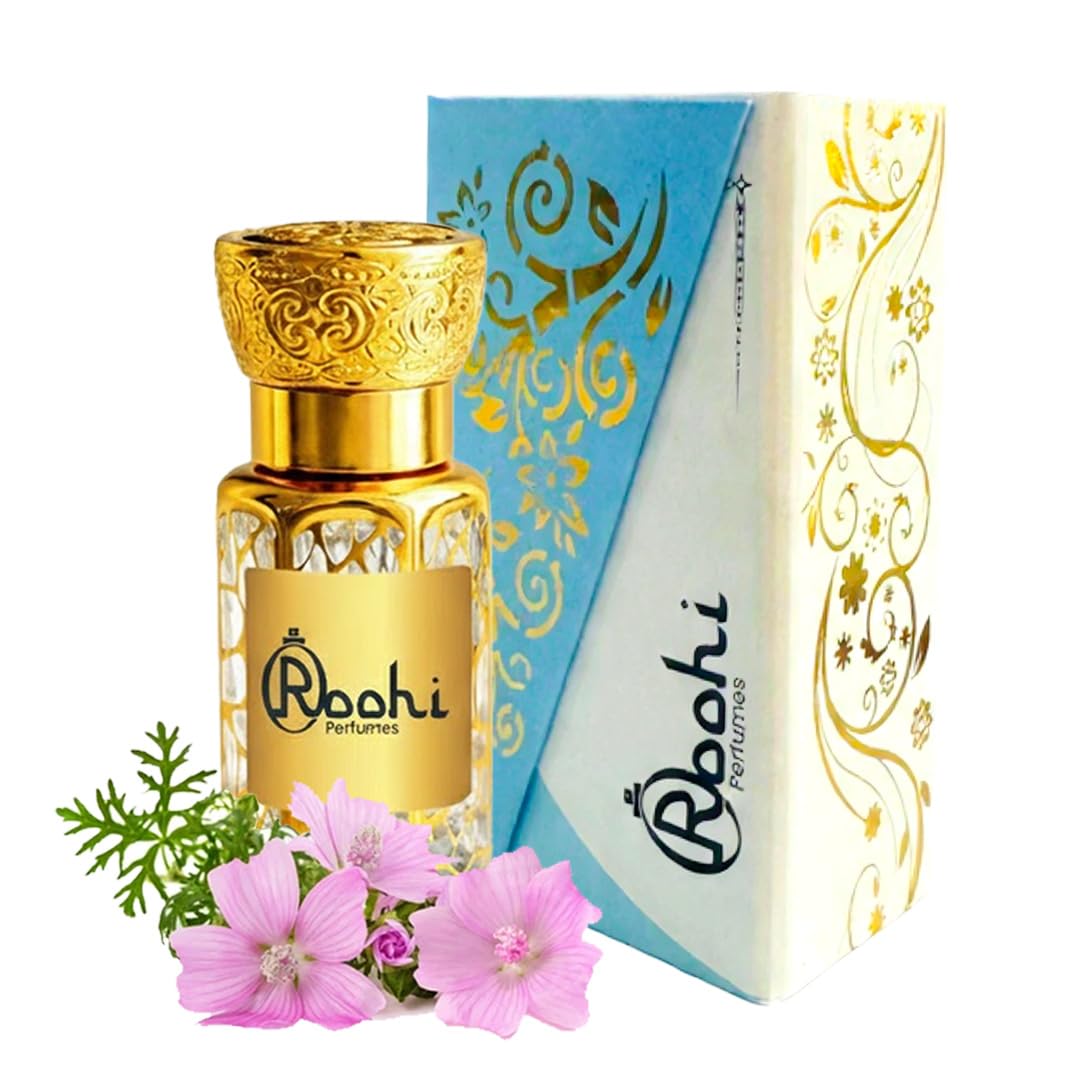 Roohi Velvet Musk Attar 6ml (6ml) - Best Attar for Men & Women | Long Lasting Arabic Ittar | Alcohol-Free Concentrated Perfume Oil