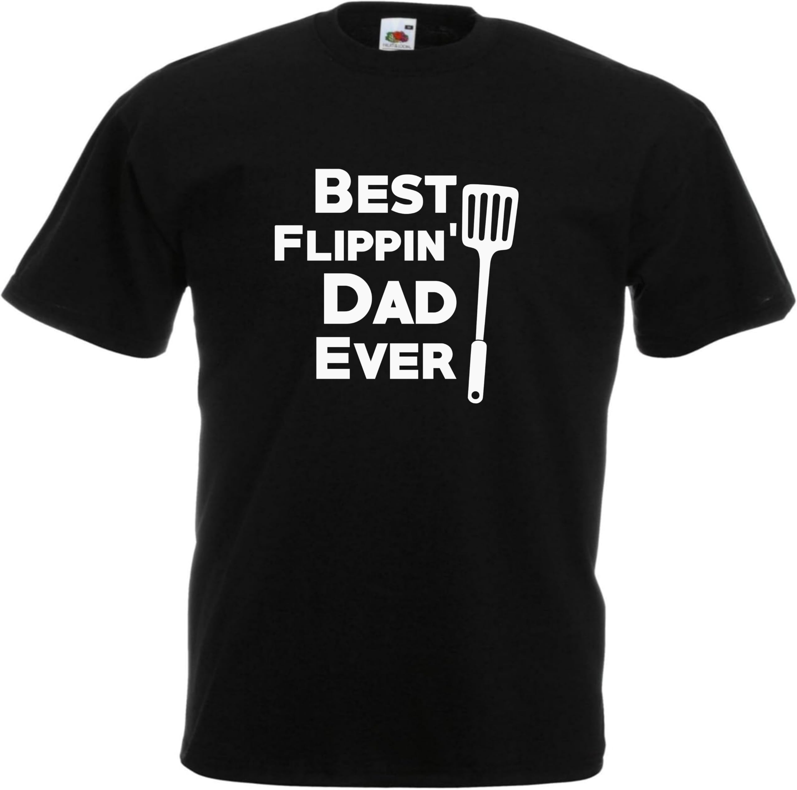 All About The Print Best BBQ Flippin dad Tshirt Humour Grumpy dad Husband Present Gift Shirt Horses Premium Fools Funny Sarcasm Black