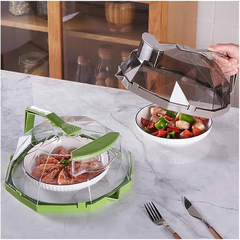 Clear Splatter Cover with Handle Adjustable Steam Vents Food Guard Cooker Lid Water Injection Kitchen Gadgets Accessories