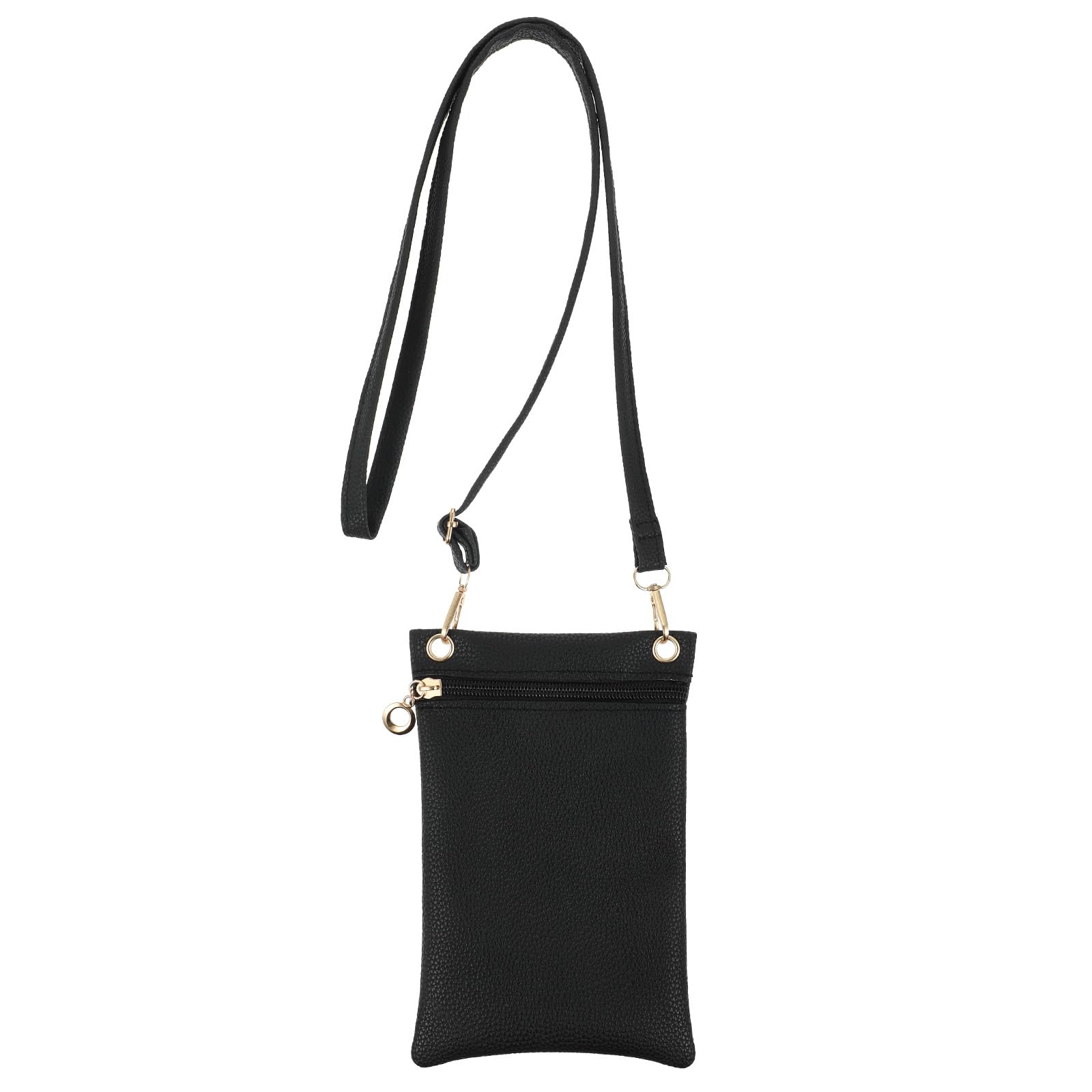 Cell Phone Purse Crossbody Small Phone Bag Crossbody with Zipper PU Leather Cellphone Wallet Purse with Strap for