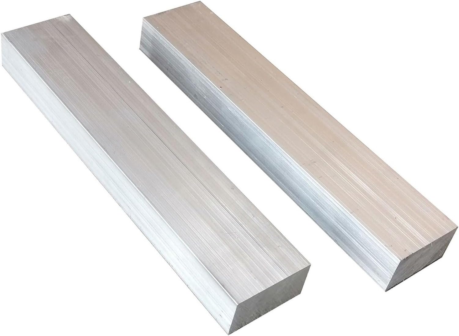 5 szt. 6061 Aluminiowy Pręt Płaski Lity 3 mm Grubości 500 mm Długości Płyta Aluminiowa do Majsterkowania, Przemysłu, Obróbki i Cięcia, 30mm, 30mm