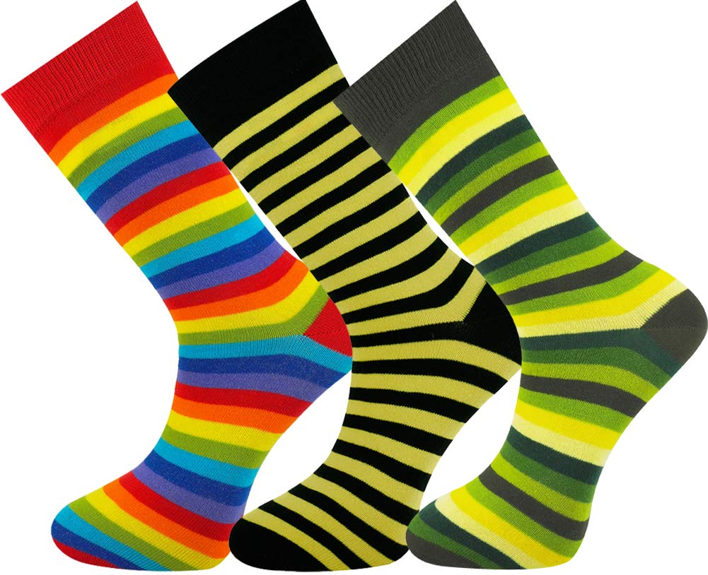 Mysocks Men and Women Crew Socks Extra Fine Combed Cotton Seamless Toe
