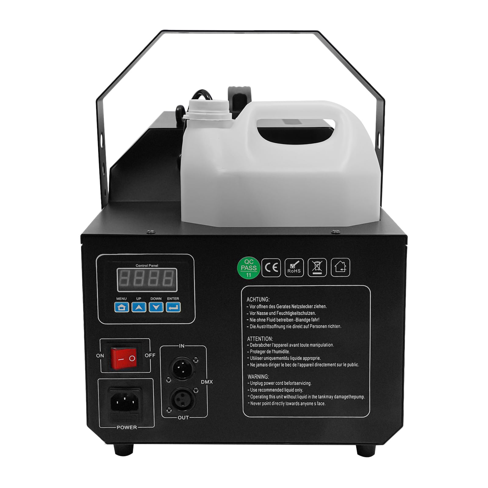 Snow Making Machine, High Power Portable Snowflake Machine, 1500w Stage Flake Effect Snow Maker with Remote and Rgb Led Light, Foam Party Machine for Parties Stage Wedding etc