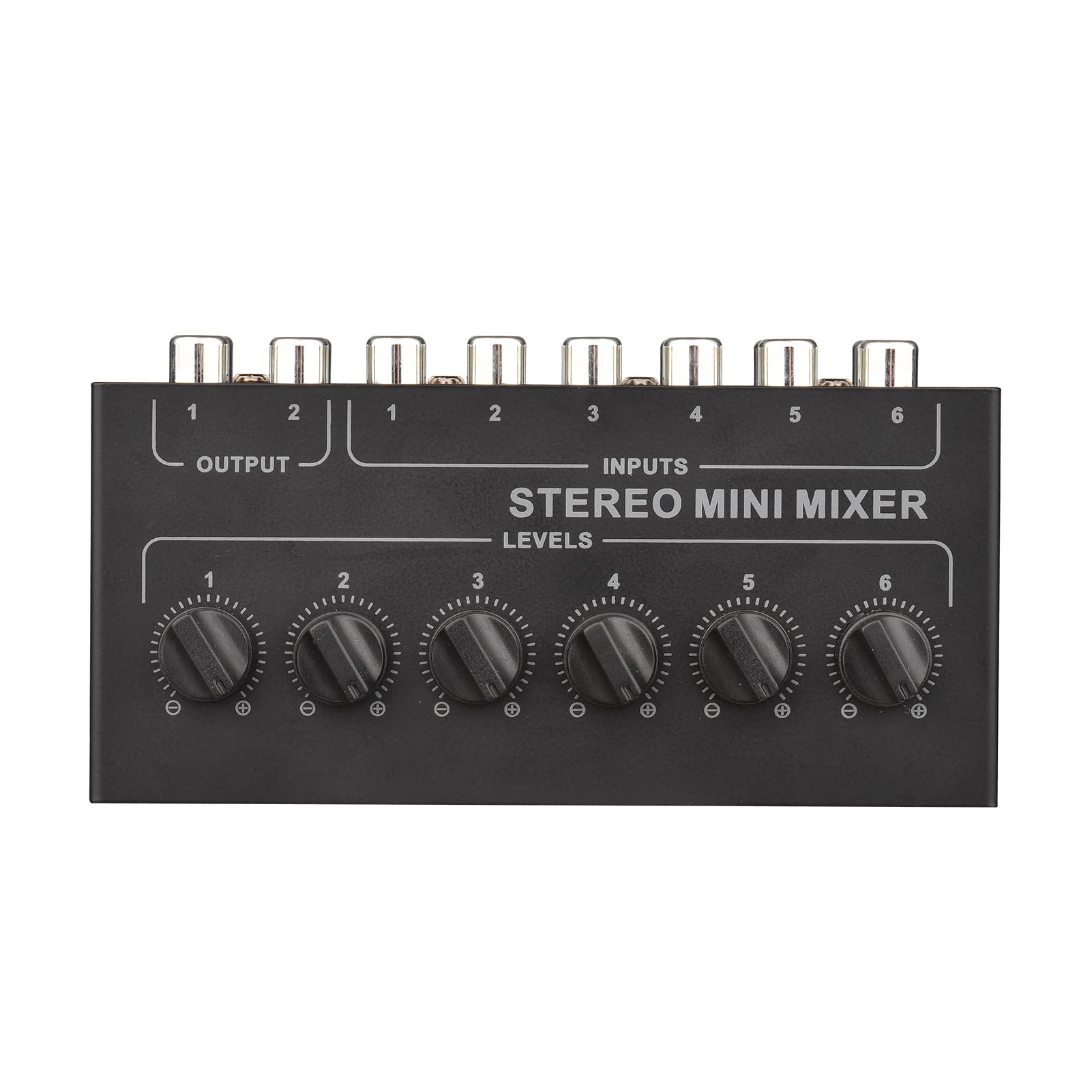 Amazon.com: MOWEO Mini Stereo 6 Channel Passive Mixer RCA Portable
