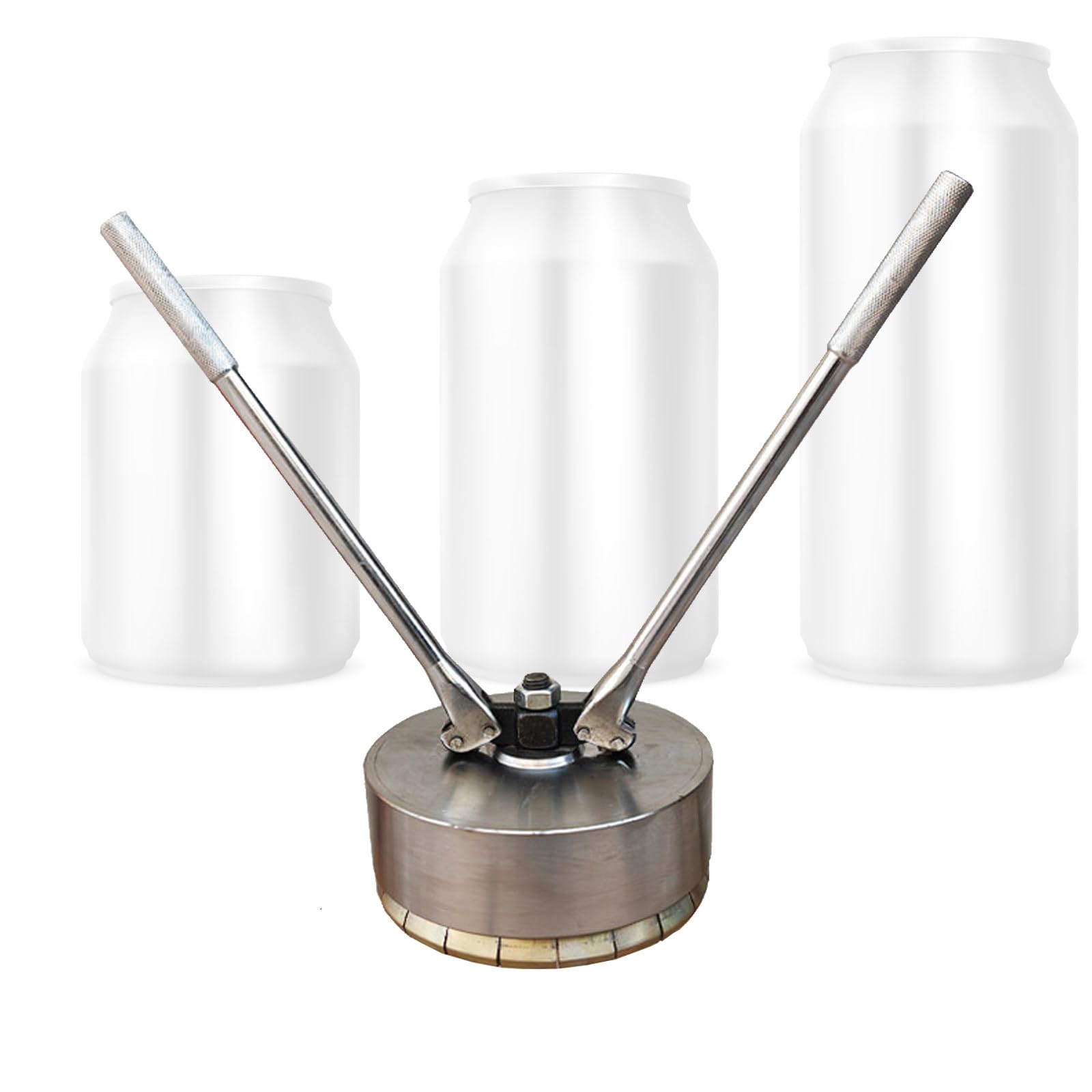 VNATWGOO 102mm/156mm Commercial Manual Drum Sealer, for Aluminum Cans Barrel,102mm