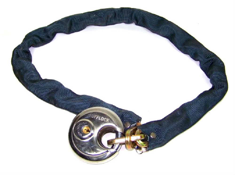 47" Motorcycle Security Chain With Tufflock