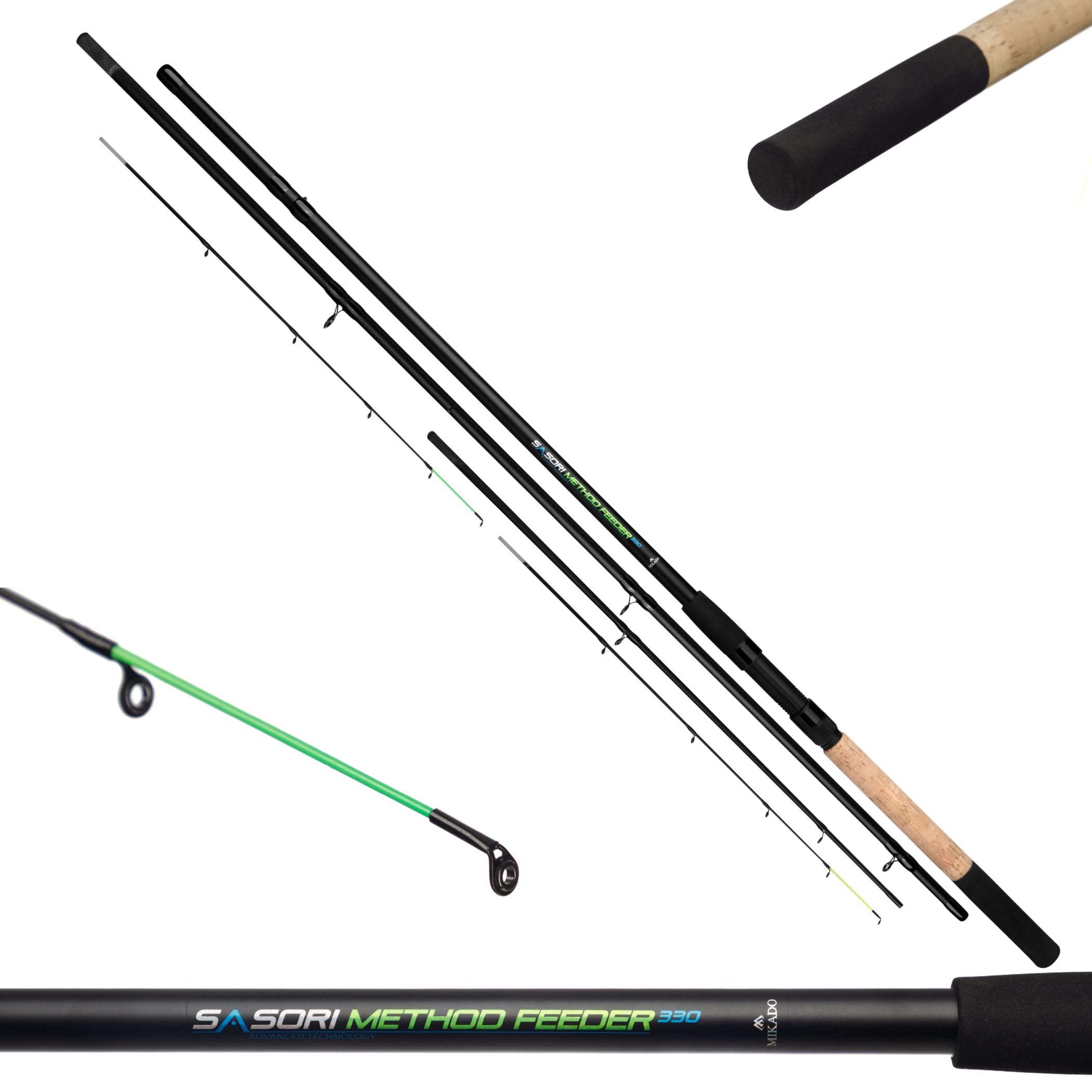 MIKADO Sasori Method Feeder - Caña de pescar (3,​60 m/​298 g/​Wg.​< 80 g)