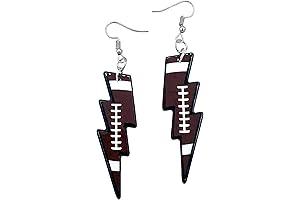 Football Mom Earrings - Jewelry for Strength and Love of the Game