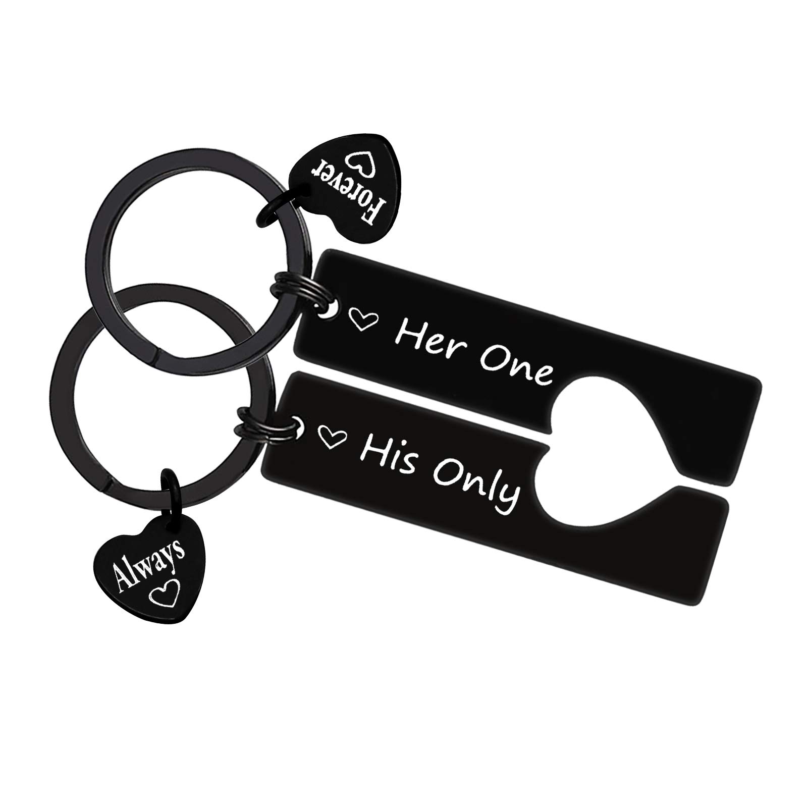 Huwujiu Silver Anniversary Keyring Gifts For Boyfriend Girlfriend Husband Wife Christmas Birthday Gifts Wedding Gifts Valentines Day Gifts For Couple