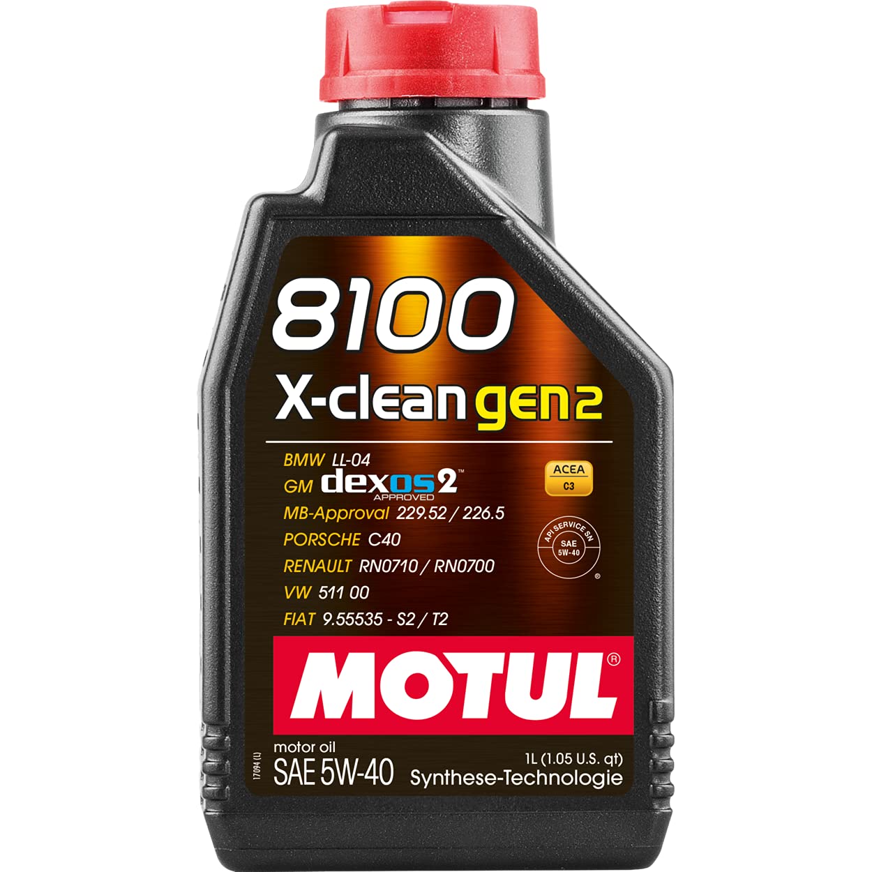 MOTUL Olio motore 8100 5W-40 Olio 1 L