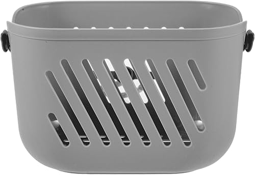 Miniatura 2 de STOBAZA Cesta de almacenamiento colgante para baño, gancho organizador de ducha de plástico para artículos de tocador, suministros de limpieza y