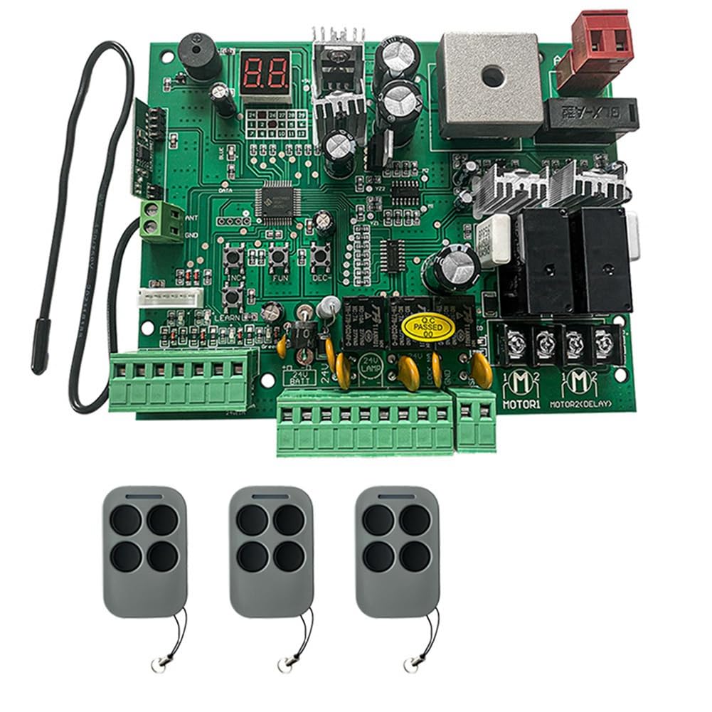 Placa PCB Universal de 24 V CC para de Control de Puerta Batiente de Doble Brazo Automático, Panel de Control, Centro de Control Inteligente B