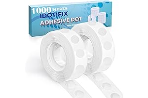 Deluxe Double Sided Balloon Glue Points (1000 Pieces)