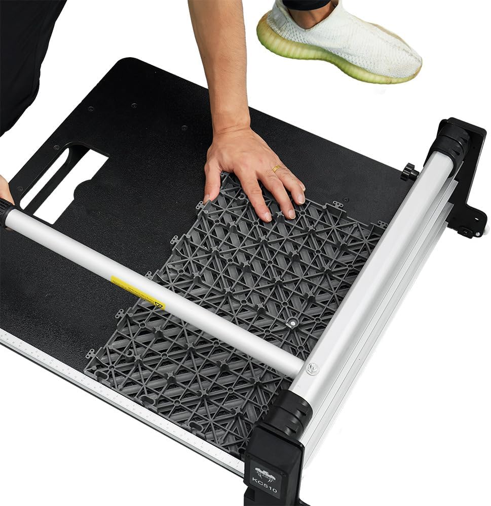 20" Pro Max Heavy Duty Vinyl Floor Cutter, 20 in Laminate/Vinyl Floor Cutter, 15°/22.5°/30°/ 45° Instant Cuts &Length Cutting in One Step, Flooring Tools for All Vinyl Plank Types