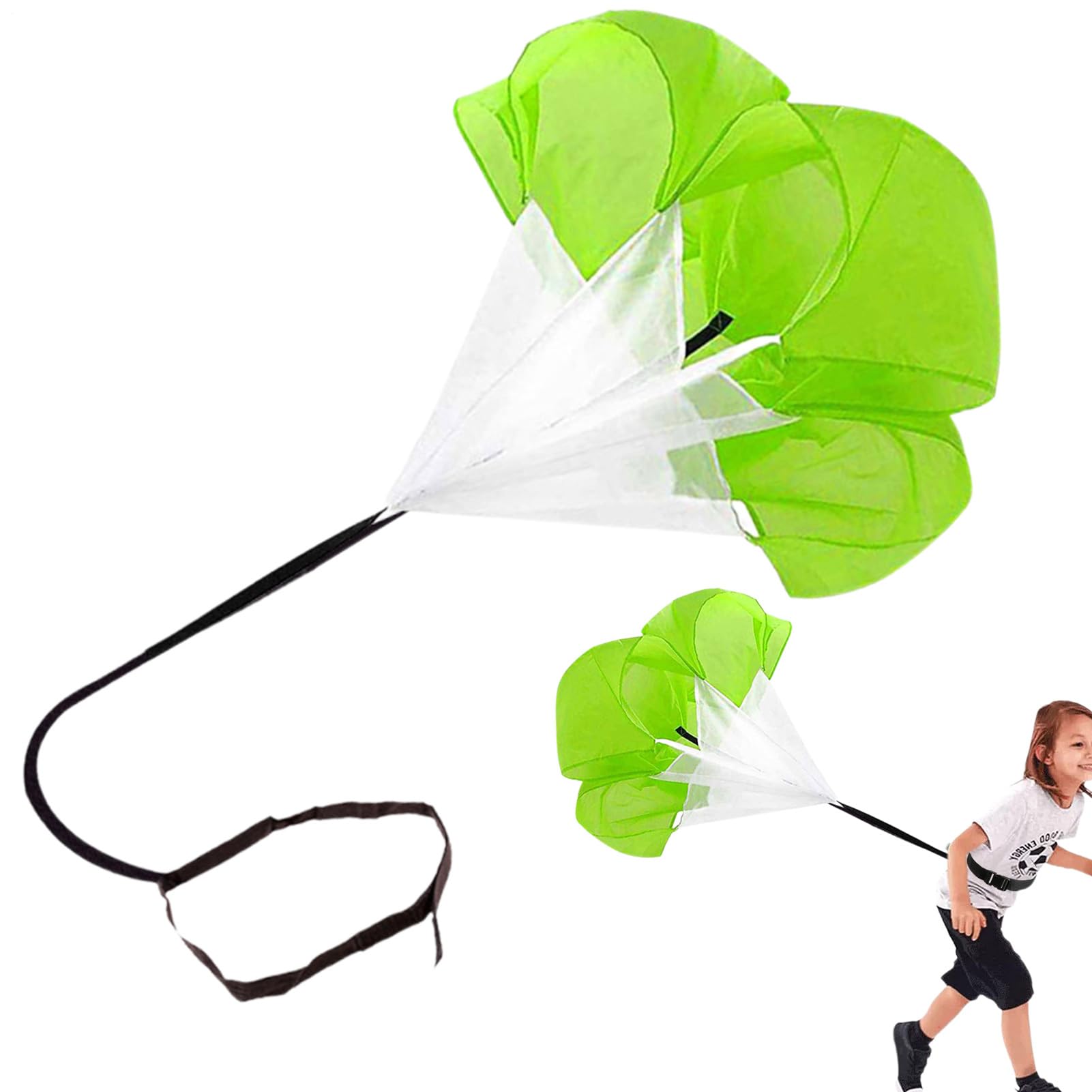 Parachute for Speed Training,59 Inch Portable Running Speed Parachute for Training - Basketball Trail Exercise Bands, Fo Training