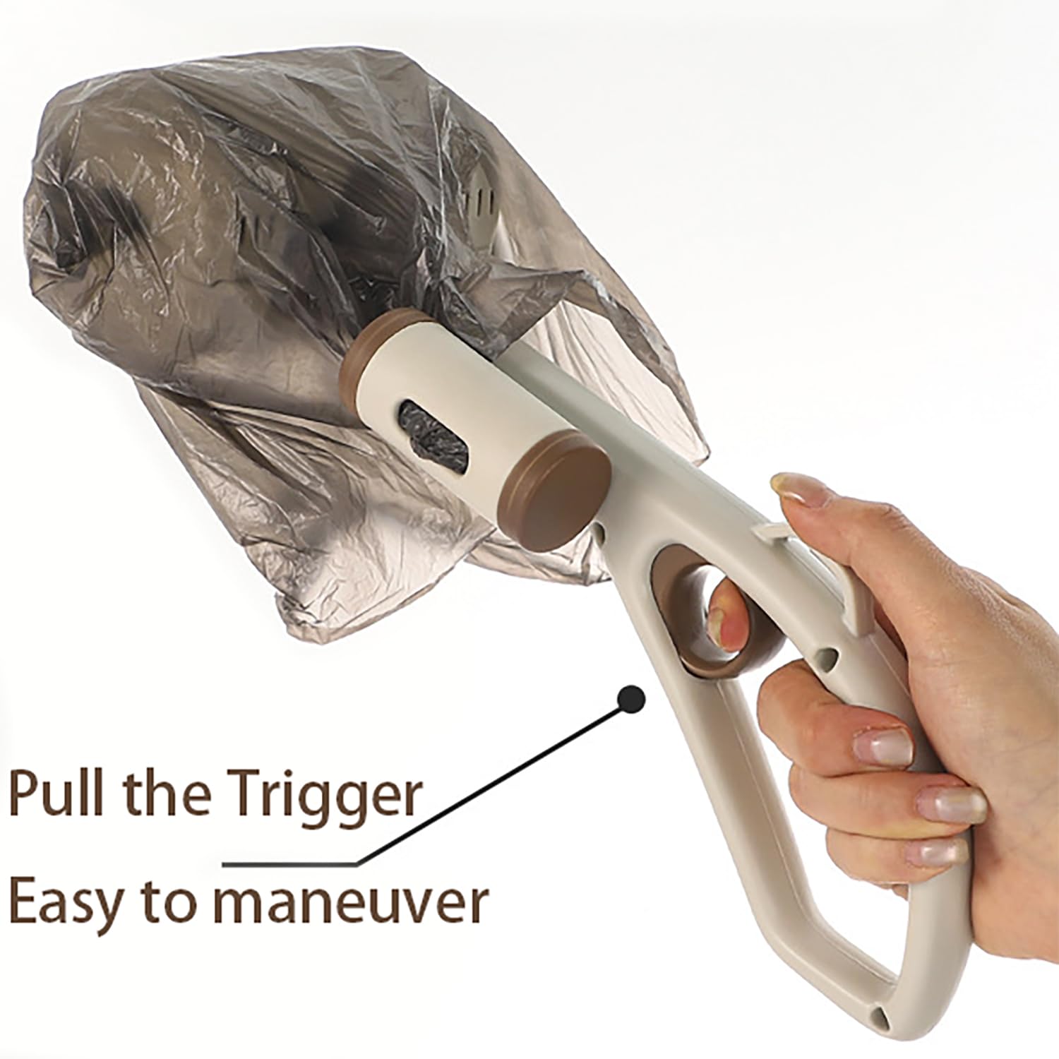 Pooper Scooper Cane Raccogli Cacca - Set di 3 Pezzi, Paletta per Cacca Cani con Manico, può Essere Utilizzato per Raccogliere Le Feci degli Animali Domestici e Altri Rifiuti