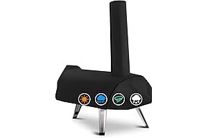 ZBXFCSH Heavy Duty 600D Polyester Cover Compatible with Ooni Karu 12 Pizza Oven